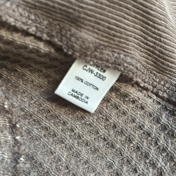 Zenana Brown Button-Up Shirt - Picture 6 of 6